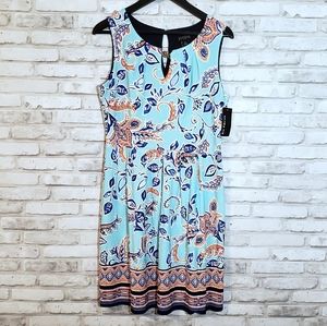 NWT Enfocus Studio Floral Paisley Dress